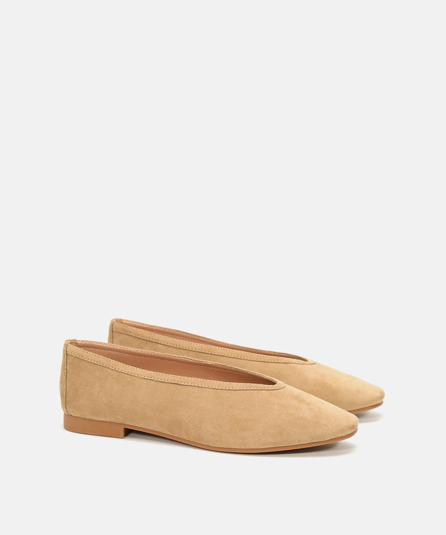 Bailarinas escote pico image number null